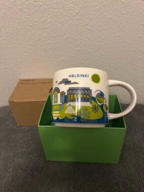 Starbucks “You are Here” Helsinki mug. NIB